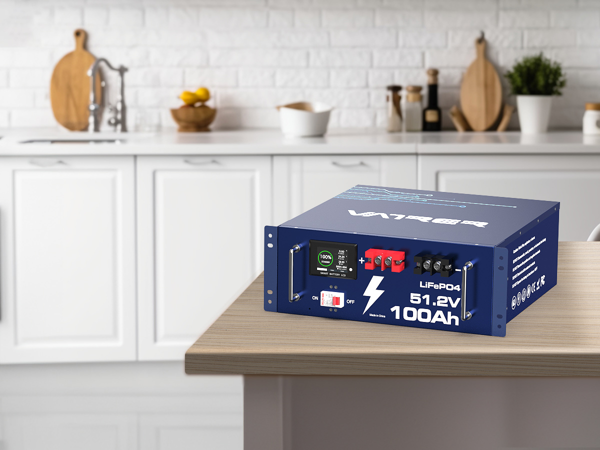 Amazon.co.jp: VATRER POWER 48v 51.2v 100Ah LiFePO4 Lithium-Ion